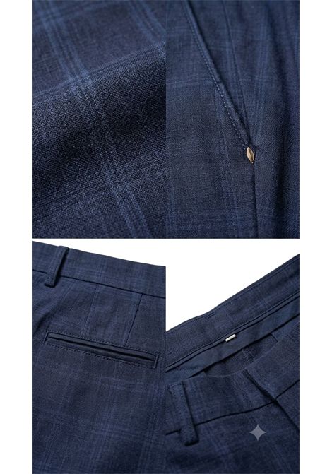 Pantalone Uomo con Pinces e Tasca America MICHAEL COAL | Pantaloni | MC1.BRAD.336700300